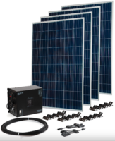 Комплект TEPLOCOM Solar-1500 + Солнечная панель 250 Вт х 4