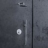 Система для душа скрытого монтажа OMNIRES Y SYSY16NI (никель)