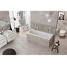 Комплект 2 в 1 - Ванна EXCELLENT Ava 160x70 (Универсальная), каркас для ванны (Арт. MR-02)
