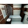 Комплект 2 в 1 - Ванна EXCELLENT Ava 160x70 (Универсальная), каркас для ванны (Арт. MR-02)