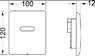 9242357 TECE TECEplanus Urinal, 230/12 V, белая глянцевая.