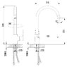 Смеситель Lemark Plus Factor LM1605C для кухни