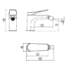 Смеситель Lemark Bronx LM3708GM для биде