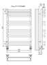 Полотенцесушитель Terminus Линц П10 500х800