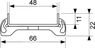 600770  TECE  TECEdrainline  Лоток "plate", 700 мм, нерж. сталь.