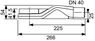 650004 TECE TECEdrainline Сифон DN40, 0,5 л/с