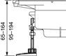 674000 TECE Комплект опор TECEdrainprofile